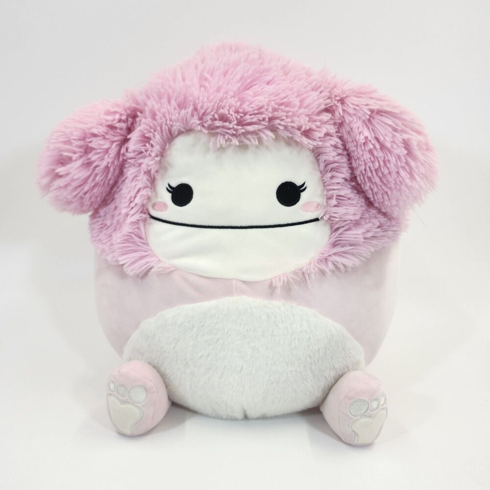 Brina the Bigfoot Squishmallow 16" Pink Plush KellyToy Stuffed Animal Large Toy